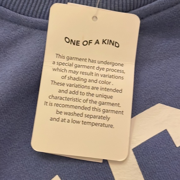 BNWT MEDIUM women’s Blue Pacsun Pacific Sunwear Sweatshirt - Picture 3 of 5